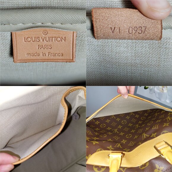 Louis Vuitton Deauville Monogram Canvas Bag - Picture 15 of 15